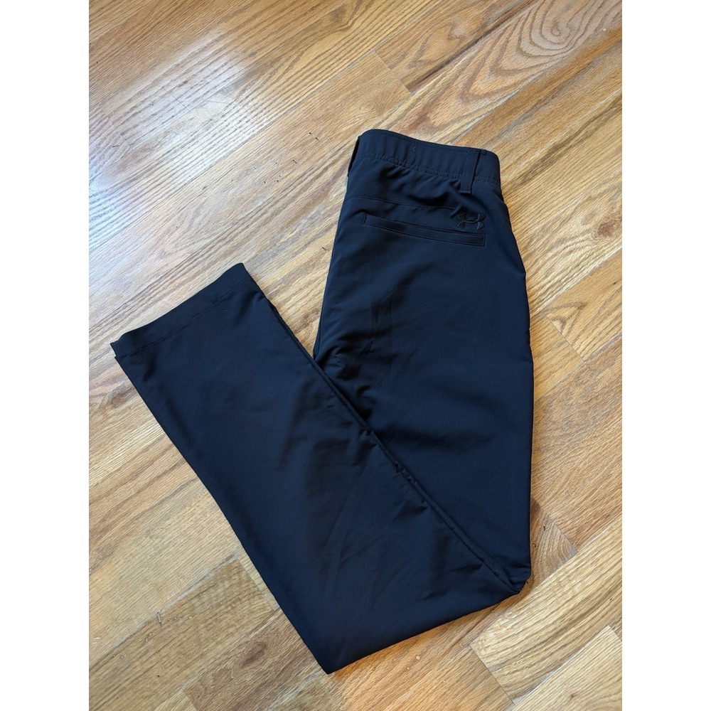 Under Armour Match Play Golf Pants Men's Size 32x32 Black‎ Straight Fit